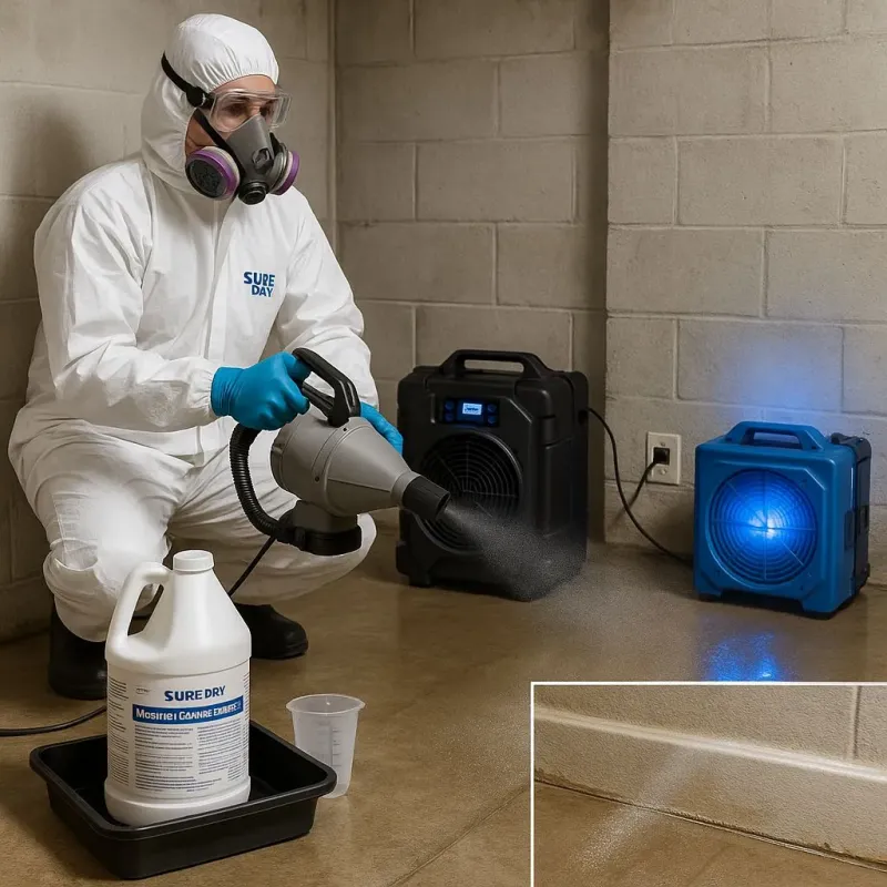 Sanitization and Odor Removal process in Redfield, SD