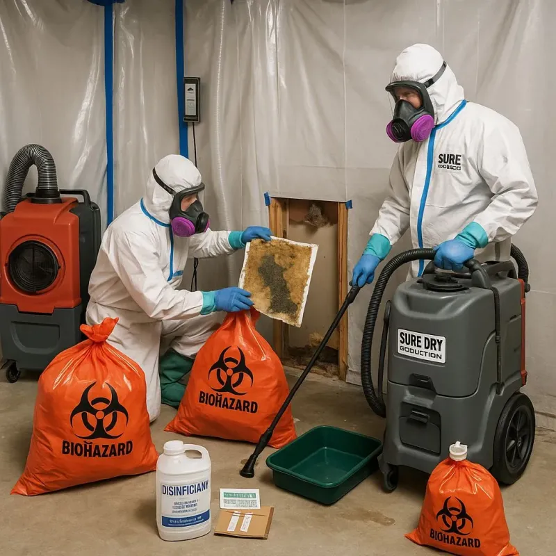 Contaminated Water Handling Protocols process in Redfield, SD